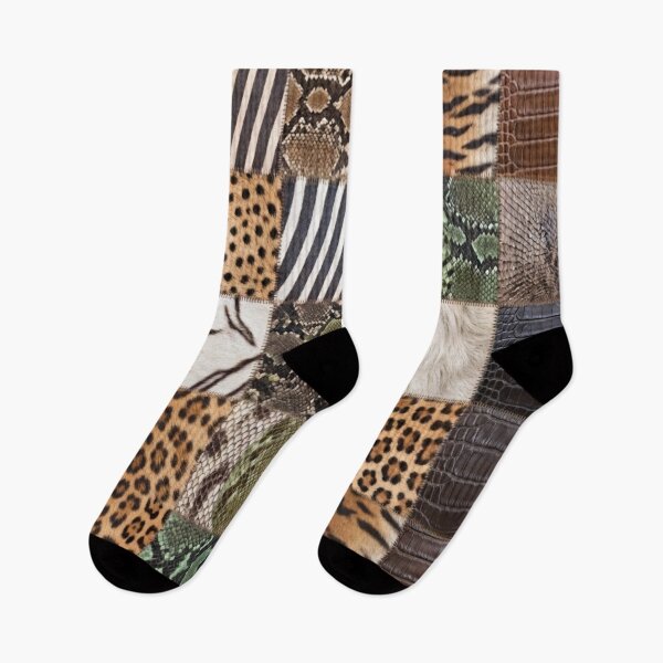 Item preview, Wild Animal Print and Exotic Skin Patchwork Pattern Art designed and sold by AfresStudio.
