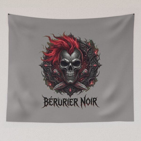 Item preview, Bérurier Noir Skull Mohawk Blades Design-28 designed and sold by DimitriKnoll.