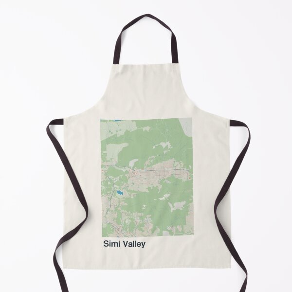 Item preview, Simi Valley Minimalistic Map Art designed and sold by MapsNerd.