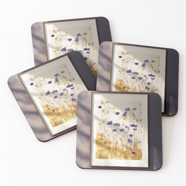 Item preview, Pressed Wildflower Meadow, 3d Render, Rich Gold designed and sold by Checho30.