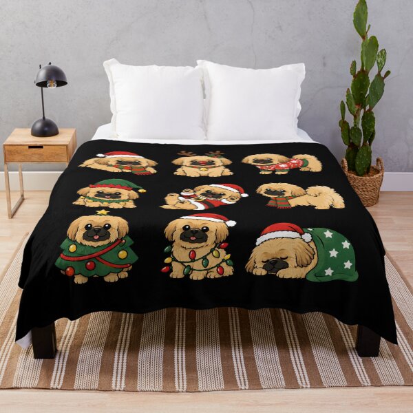 Item preview, Funny Pekingese Dog Christmas Holiday Xmas Mom Dad designed and sold by rafaeltto.