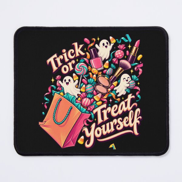 Item preview, Trick or Treat Yourself girly Halloween designed and sold by JollyNib.