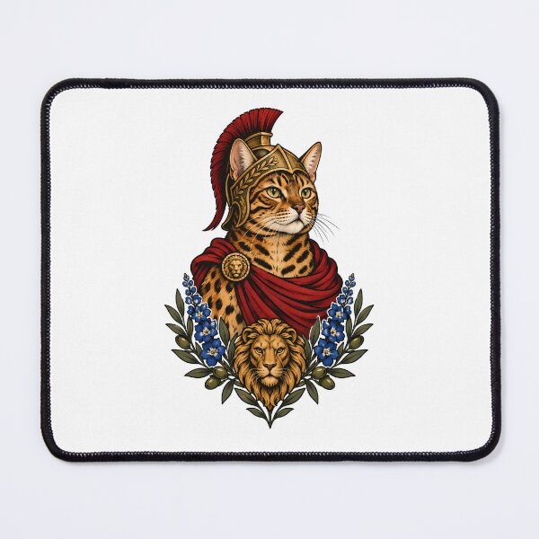 Item preview, Alexander The Great Conqueror Cat Art designed and sold by Old's Cool Cat Studio.