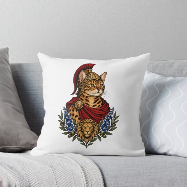 Item preview, Alexander The Great Conqueror Cat Art designed and sold by Old's Cool Cat Studio.