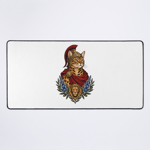 Item preview, Alexander The Great Conqueror Cat Art designed and sold by Old's Cool Cat Studio.