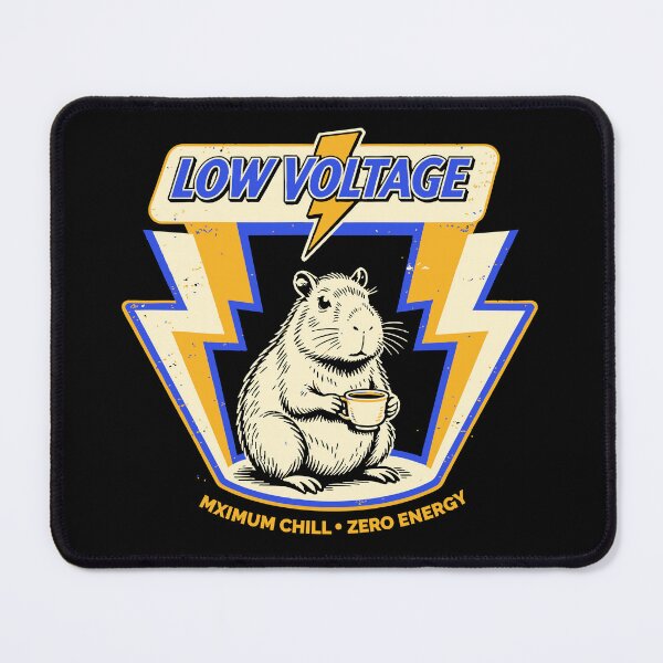 Item preview, Low Voltage Chill Capybara Washed designed and sold by Hotfresh.