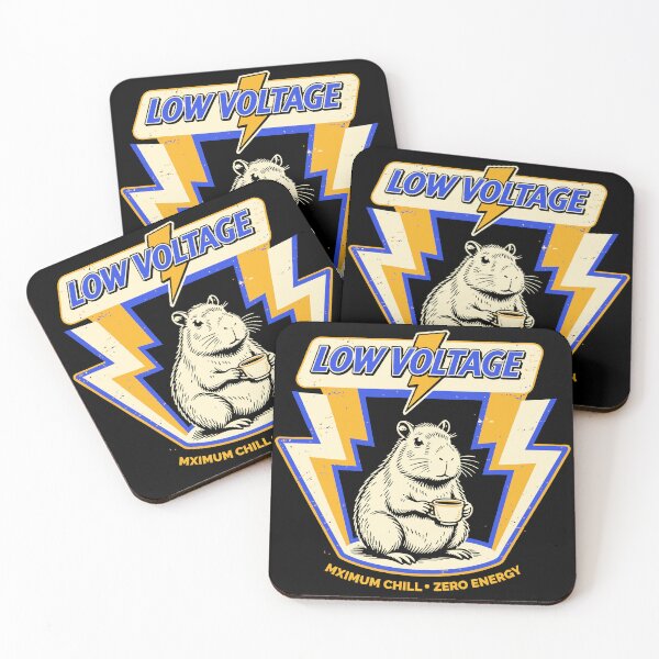 Item preview, Low Voltage Chill Capybara Washed designed and sold by Hotfresh.