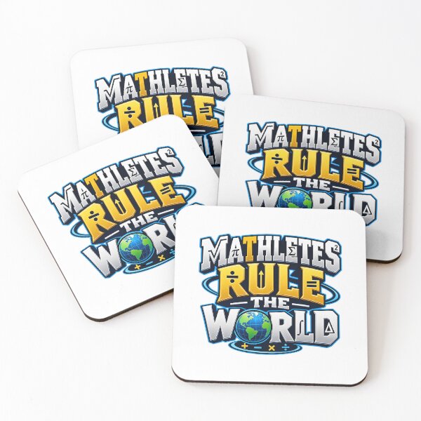 Item preview, Mathletes Rule the World designed and sold by Mystik-Media.