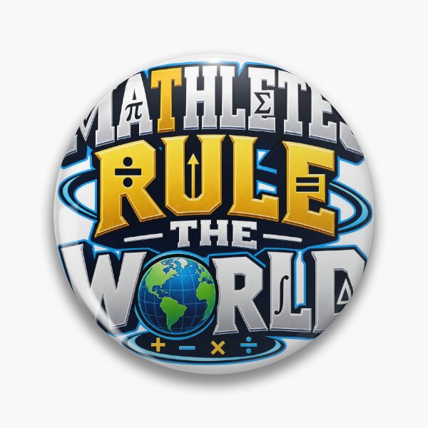 Item preview, Mathletes Rule the World designed and sold by Mystik-Media.