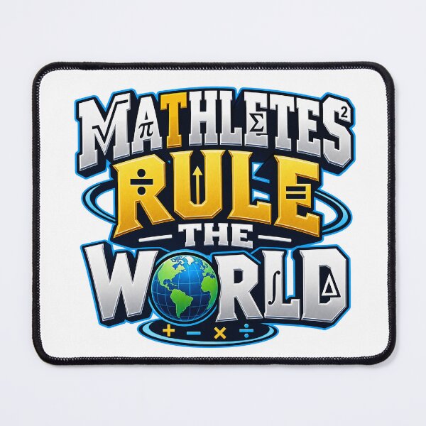 Item preview, Mathletes Rule the World designed and sold by Mystik-Media.