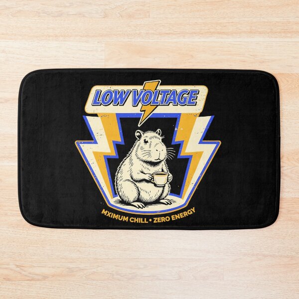 Item preview, Low Voltage Chill Capybara Washed designed and sold by Hotfresh.
