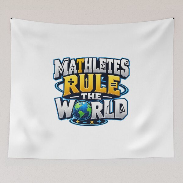 Item preview, Mathletes Rule the World designed and sold by Mystik-Media.