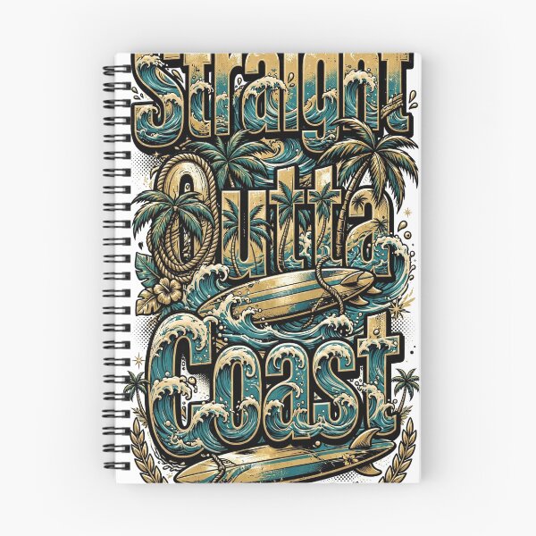Item preview, Straight Outta Coast designed and sold by FitEnvy.