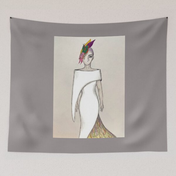 Item preview, The Butterfly: Fashion art designed and sold by Half Moon Art.