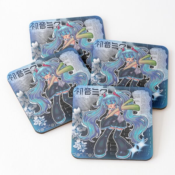 Item preview, Hatsune Miku holding Leek background  designed and sold by Mishum.