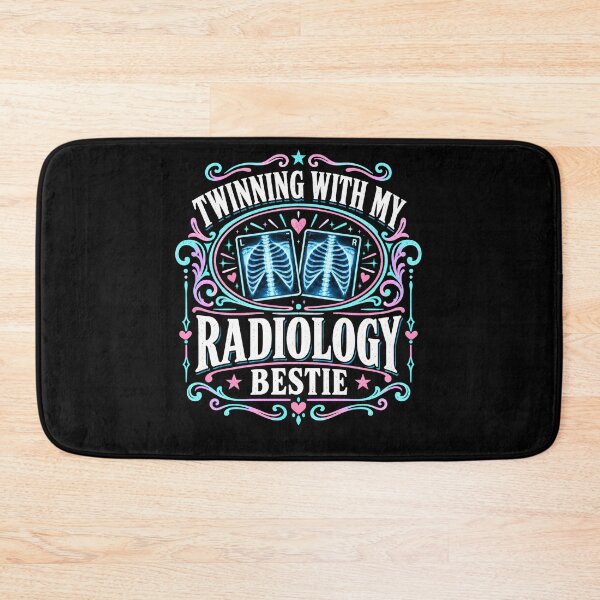 Item preview, Twinning With My Radiology Bestie Funny Rad Tech Coworker Friendship Gift designed and sold by THREE LITTLE BEANS.