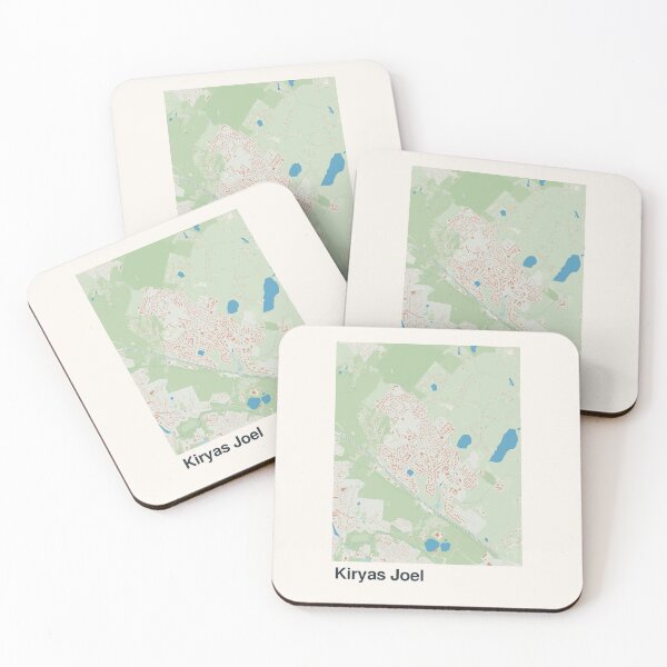 Item preview, Kiryas Joel Minimalistic Map Art designed and sold by MapsNerd.