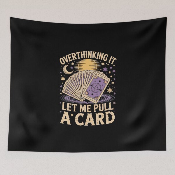 Item preview, Overthinking It Let Me Pull a Card designed and sold by jkrphoto.