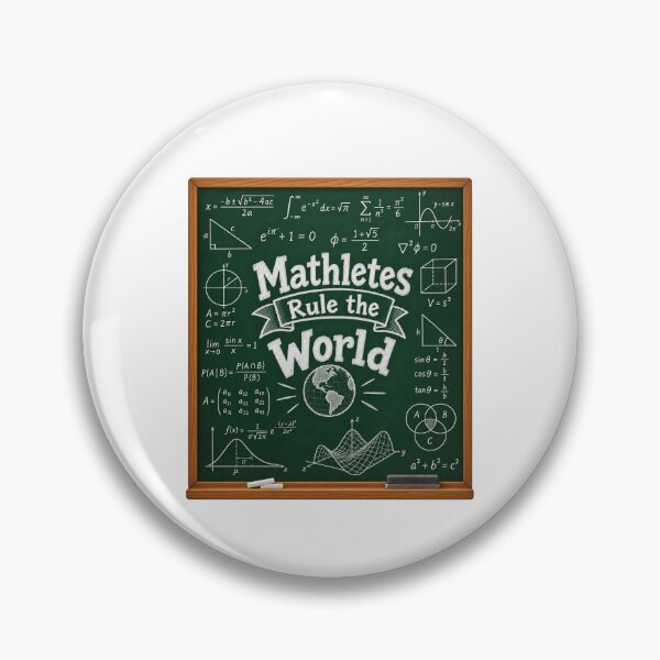 Item preview, Mathletes Rule the World designed and sold by Mystik-Media.