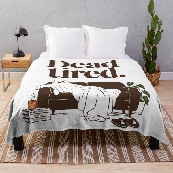 Item preview, Dead Tired Burnout Ghost Illustration designed and sold by MACHDESIGN.