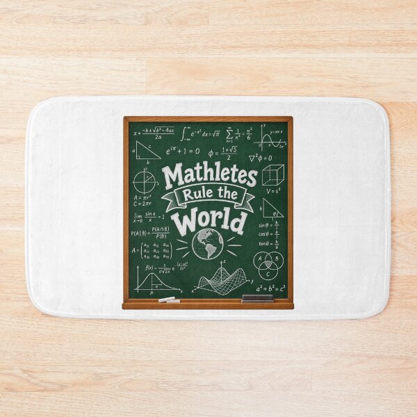 Item preview, Mathletes Rule the World designed and sold by Mystik-Media.