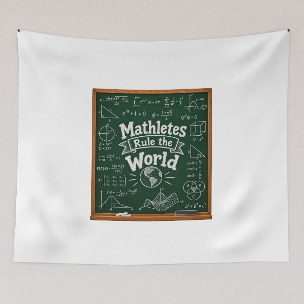 Item preview, Mathletes Rule the World designed and sold by Mystik-Media.