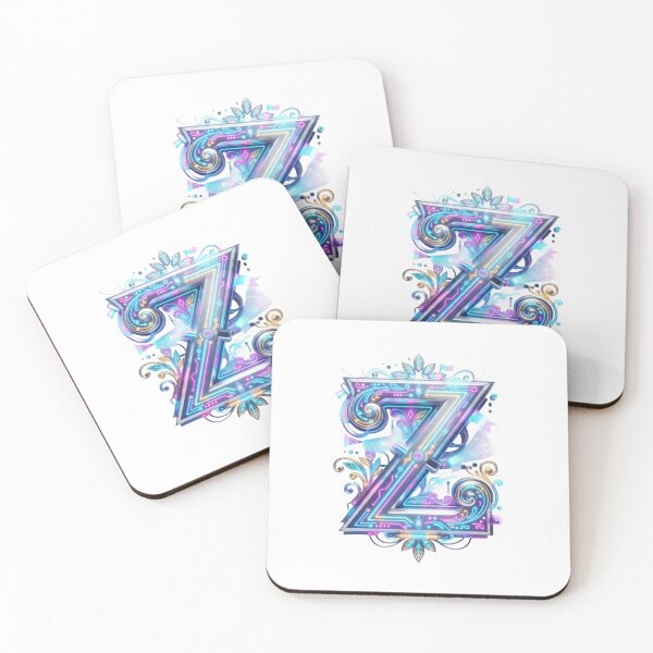 Item preview, Capital Letter Z – Cybernetic Fillet Neon Monogram designed and sold by Esencia Argentina.