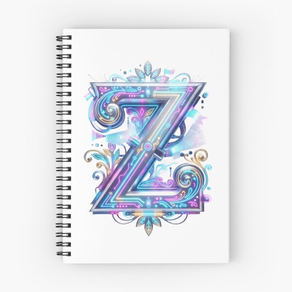 Item preview, Capital Letter Z – Cybernetic Fillet Neon Monogram designed and sold by Esencia Argentina.