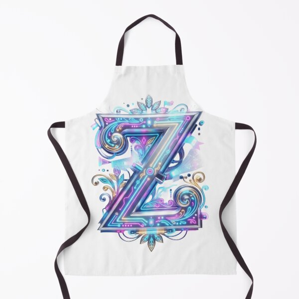 Item preview, Capital Letter Z – Cybernetic Fillet Neon Monogram designed and sold by Esencia Argentina.