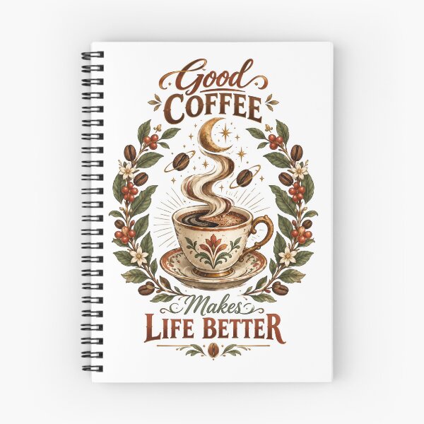 Item preview, Good Coffee Makes Life Better Moon Cup designed and sold by Sovereign Supply Co..