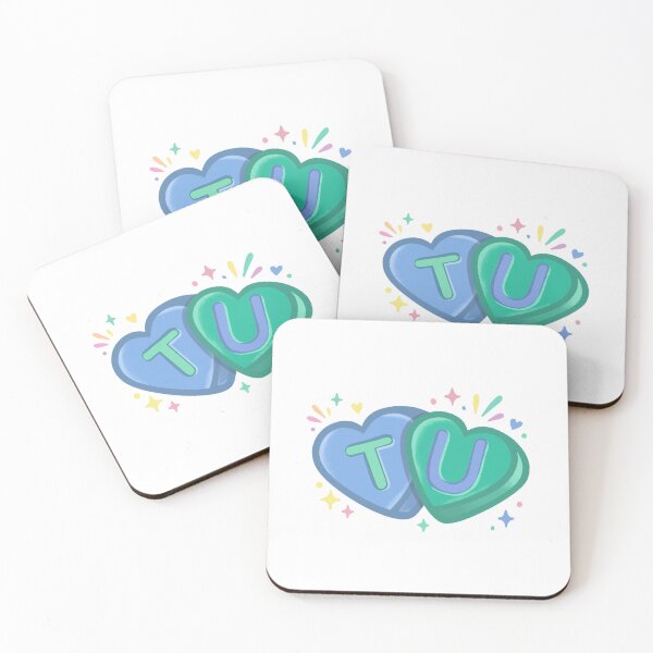 Item preview, Cute Tulane-Inspired Hearts & Sparkles | Blue Green designed and sold by gracecmoh.