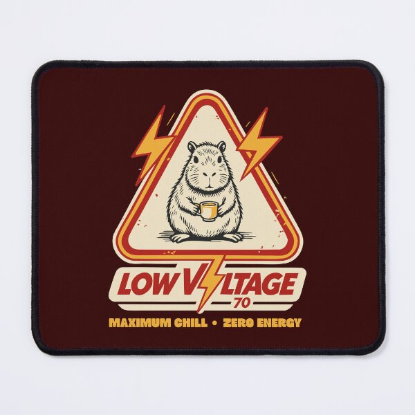Item preview, Low Voltage Chill Capybara Washed designed and sold by Hotfresh.