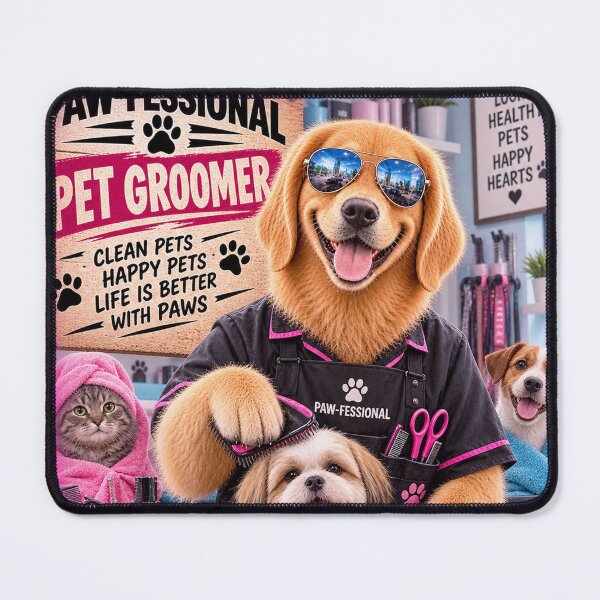 Item preview, Funny Dog Pet Groomer – PAW-FESSIONAL Grooming Salon Gift designed and sold by TeeVibeHaus.