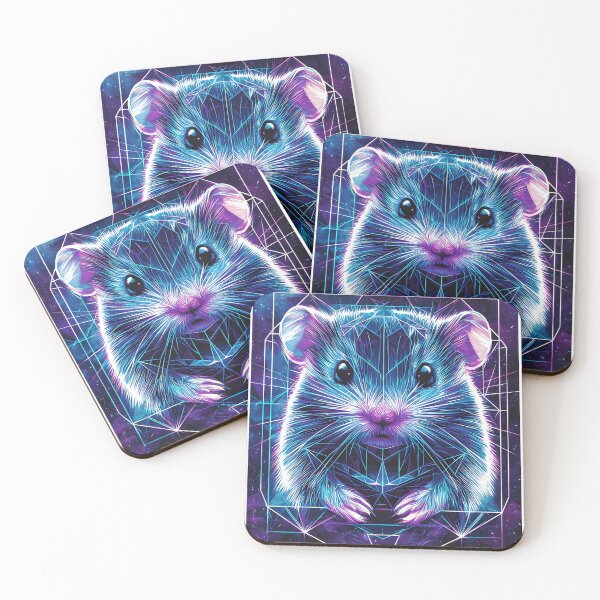Item preview, Geometric Hamster Cute, 3d Render, Cool Ice designed and sold by Checho30.