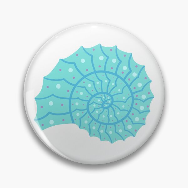 Item preview, Blue Spiral Shell designed and sold by miawgigi.