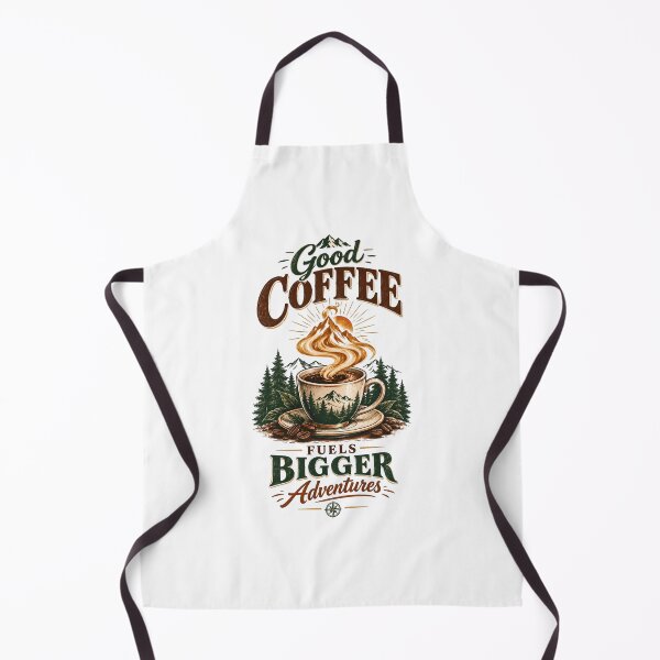 Item preview, Good Coffee Fuels Bigger Adventures Mountain Cup designed and sold by Sovereign Supply Co..