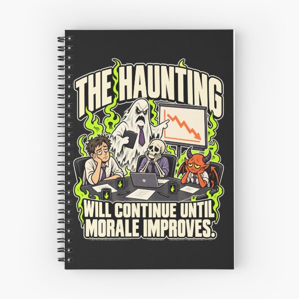 Item preview, Scary Ghost Office Morale Meeting designed and sold by TytherleyTees.