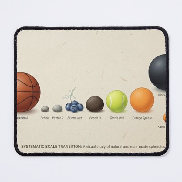 Item preview, SYSTEMATIC SCALE TRANSITION: A Visual Study of Spheroids designed and sold by Galaxydesignhub.