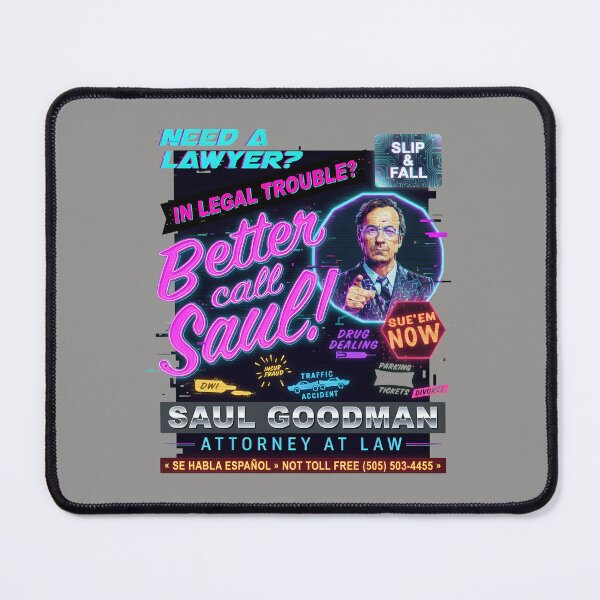 Item preview, Better Call Saul Attorney Saul Goodman Ad Tee-75 designed and sold by StefanieSehler.