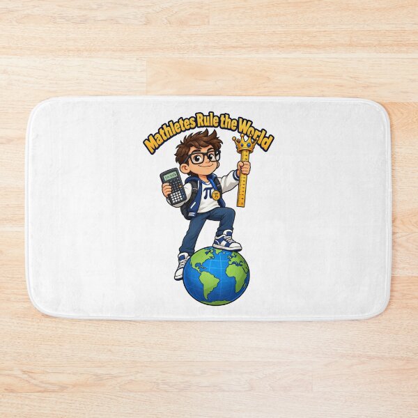 Item preview, Mathletes Rule the World designed and sold by Mystik-Media.