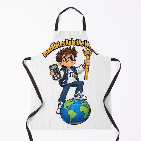 Item preview, Mathletes Rule the World designed and sold by Mystik-Media.