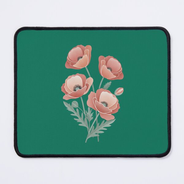 Item preview, Watercolor Red Poppies Flower Botanic Art designed and sold by Mattigiov.