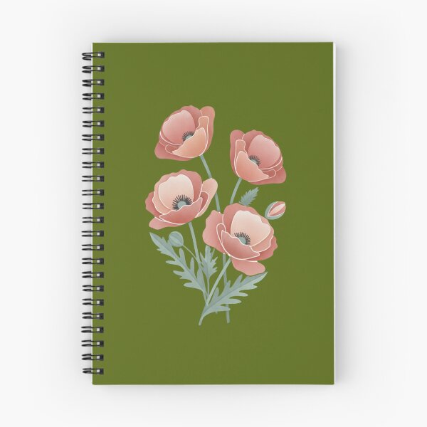 Item preview, Watercolor Red Poppies Flower Botanic Art designed and sold by Mattigiov.
