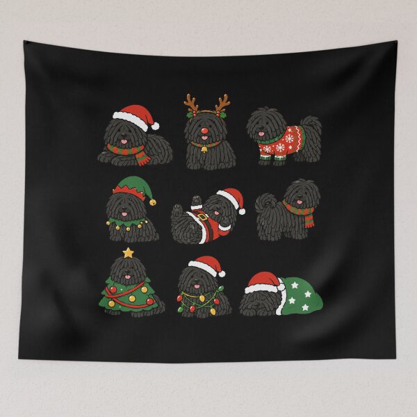 Item preview, Funny Puli Dog Christmas Holiday Xmas Mom Dad designed and sold by rafaeltto.