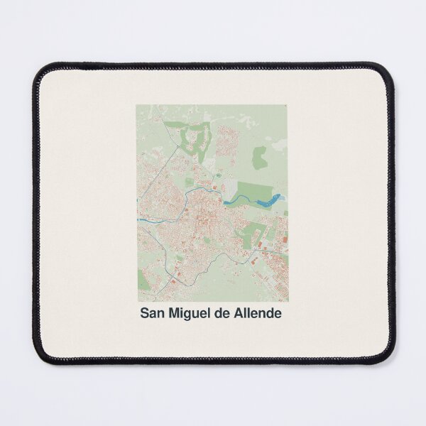 Item preview, San Miguel de Allende Minimalistic Map Art designed and sold by MapsNerd.