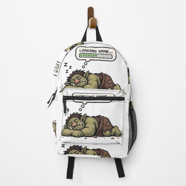 Item preview, Loading Game - Sleeping Troll Pixel Art designed and sold by ZirionEstudio.