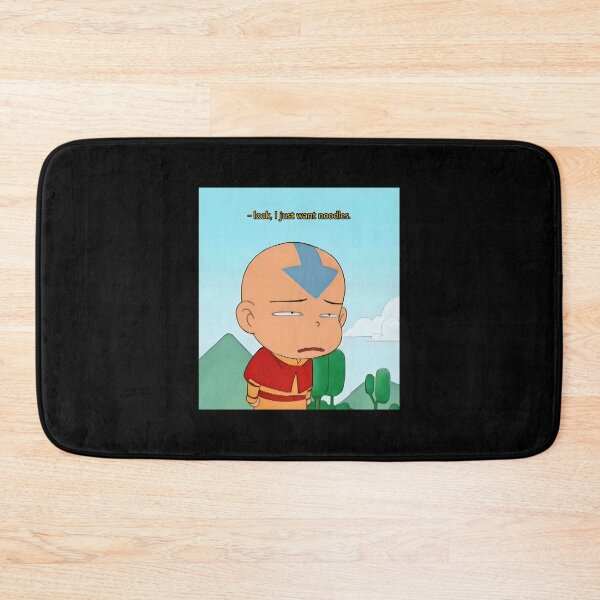 Item preview, Aang from Avatar The Last Airbender Expressing Exhaustion and Humor Design designed and sold by Sam te Kiefte.