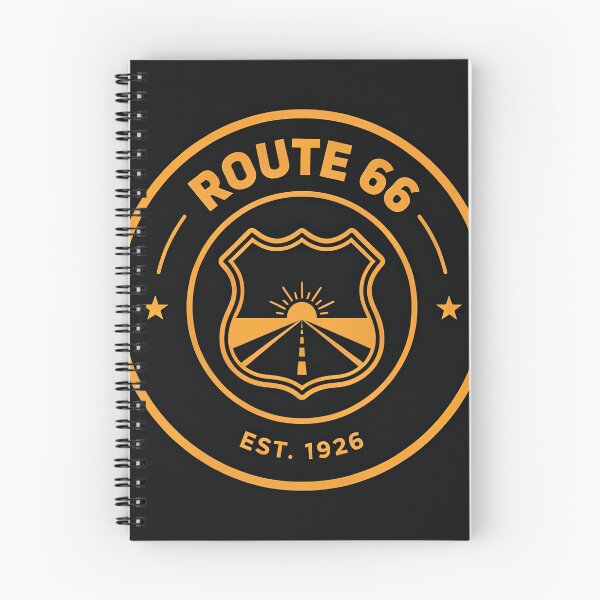 Item preview, Vintage Route 66 Highway Shield Circular Badge Emblem Vector designed and sold by Shutter-Dragon.