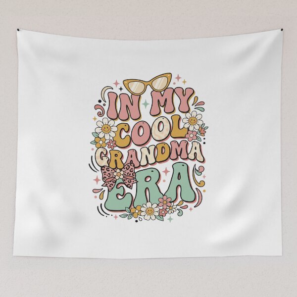 Item preview, In My Cool Grandma Era Retro Typography designed and sold by Mellow Doodle Co..