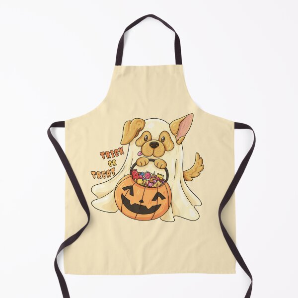 Item preview, Ghost dog trick or treat designed and sold by Maria-Henriques.
